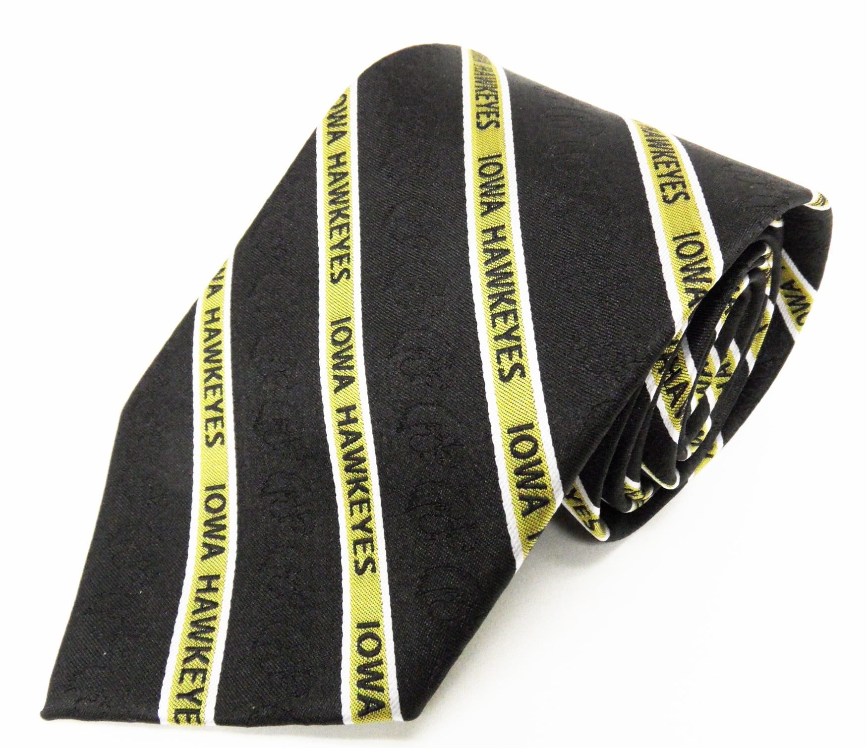 Iowa Hawkeyes Prep Necktie - Donegal Bay - Unisex - One Size