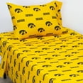 thumbnail image 1 of Iowa Hawkeyes Sheet Set Queen, 1 of 5
