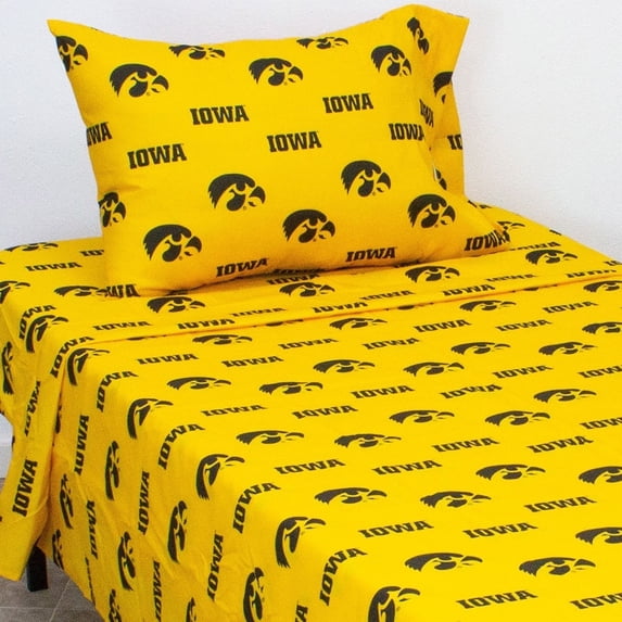Iowa Hawkeyes Sheet Set Twin XL