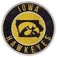 thumbnail image 1 of Iowa Hawkeyes 12'' x 12'' State Circle Sign, 1 of 2
