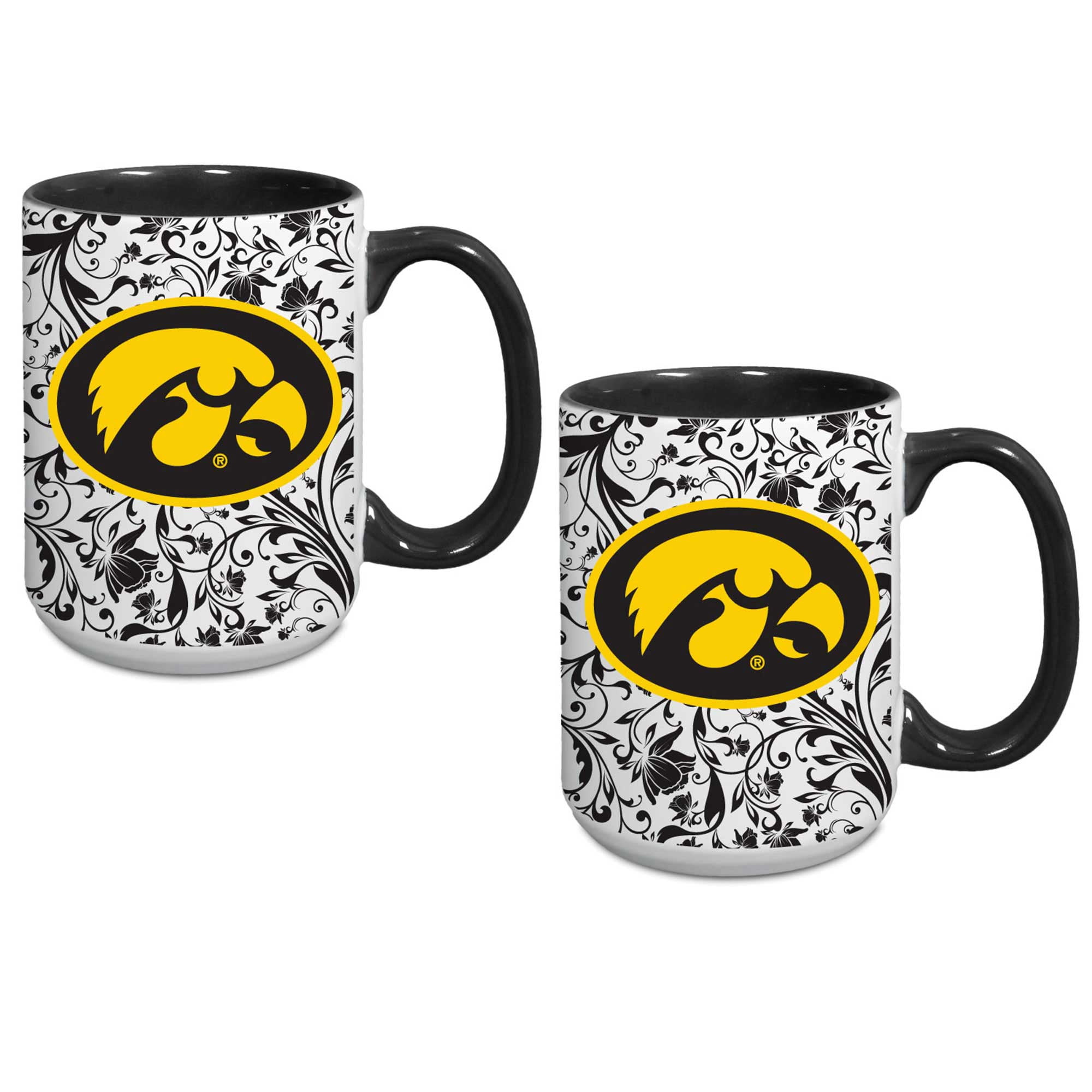 Personalized Iowa Hawkeyes Ceramic Mug - Officially Licensed 12oz Mug With Your Name