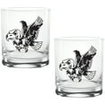 thumbnail image 1 of Iowa Hawkeyes Vintage Sketch 14oz 2-Pack Glass Set, 1 of 2