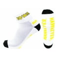 thumbnail image 1 of Iowa Hawkeyes White Quarter black Heel Toe Sock - Donegal Bay - Unisex - One Size - Quarter, 1 of 2