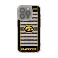 thumbnail image 1 of Iowa Hawkeyes iPhone Clear Football Field Design Case, 1 of 6