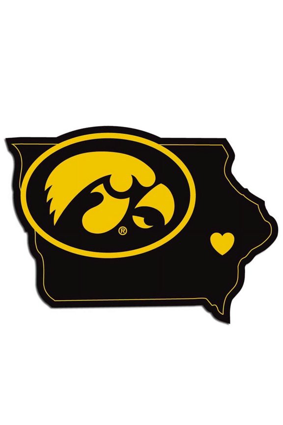 Iowa Home State Decal (F)