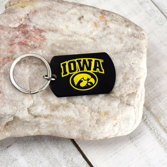 Fan Frenzy Gifts Iowa Hawkeyes Officially Licensed Keytag
