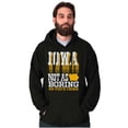 thumbnail image 1 of Iowa Locals Home State Pride Funny IA Unisex Plus Fleece Graphic Hoodie Brisco Brands 2X, 1 of 5