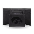thumbnail image 1 of Iowa NCAA Hawkeyes Black Trifold Wallet with Clear ID Window, 1 of 6