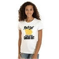 thumbnail image 1 of Iowa Shape Rock Out Caucus Funny Womens Slim Fit Graphic Tee Brisco Brands S, 1 of 5