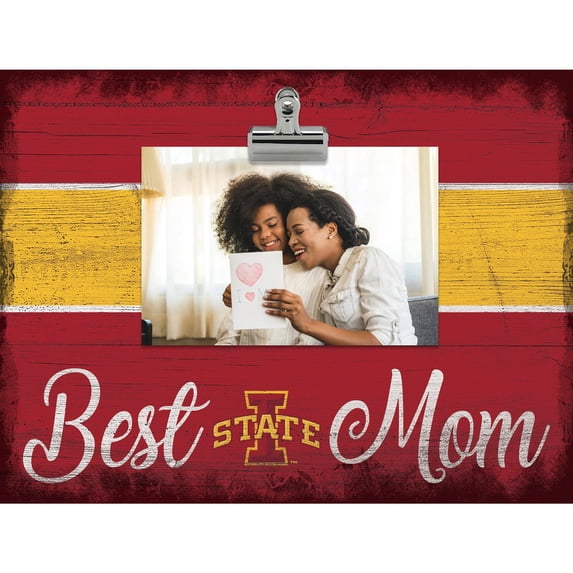 Iowa State Cyclones 10.5'' x 8'' Best Mom Clip Frame