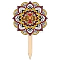 thumbnail image 1 of Iowa State Cyclones 18'' x 12'' Mandala Yard Stake, 1 of 1