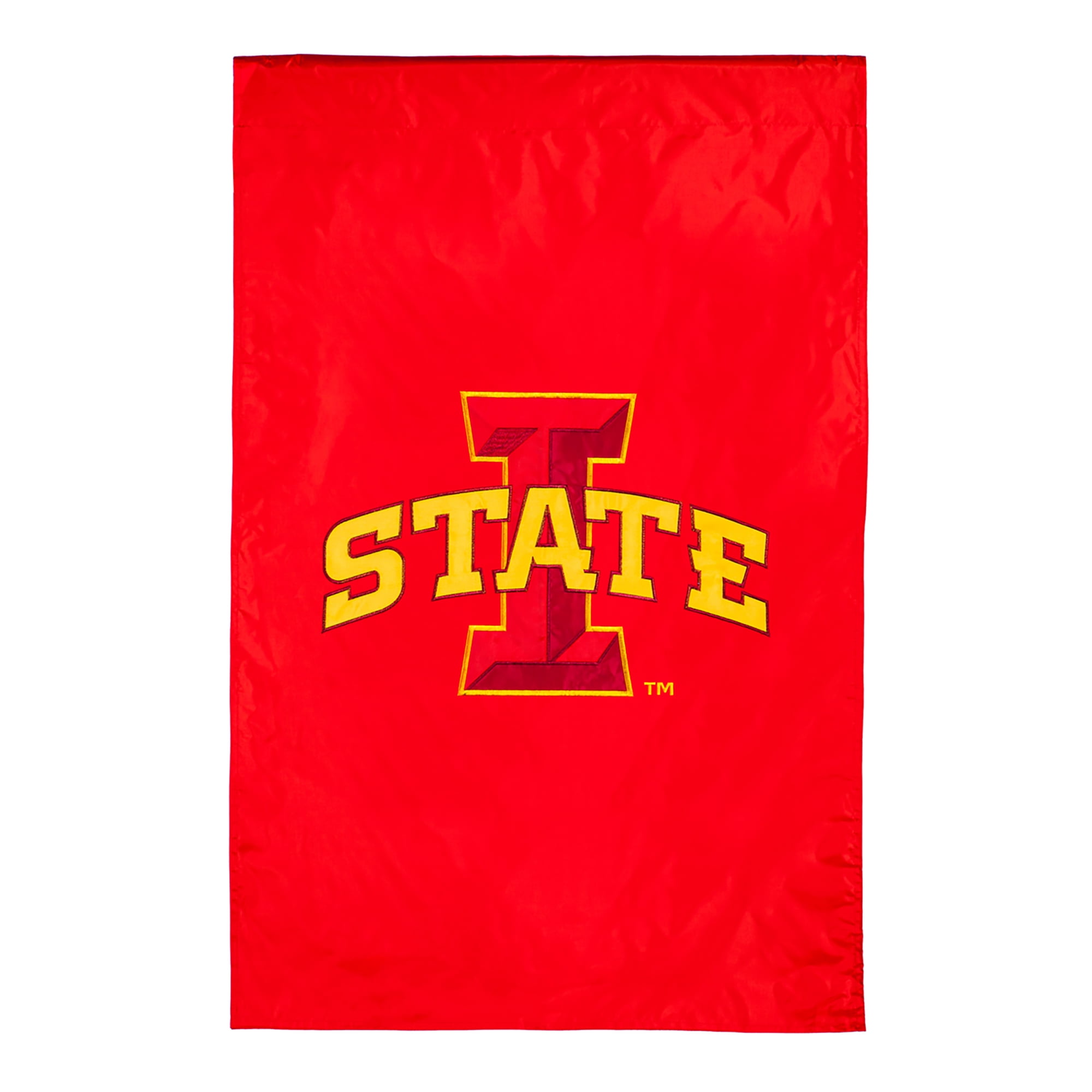 Iowa State University Red and Yellow Nylon Garden Flag