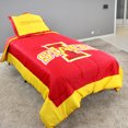 thumbnail image 1 of Iowa State Cyclones 3 Pc Reversible Cotton Comforter Set, 1 Comforter, 2 Shams, Full, 1 of 8