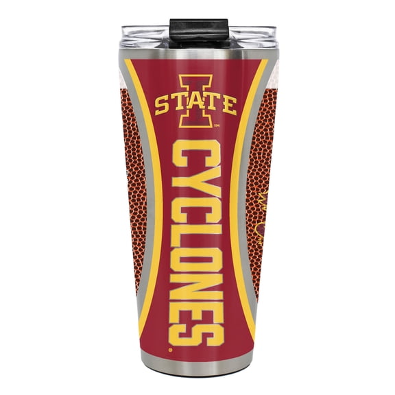 Iowa State Cyclones 32oz. Big Slim Game Ball Travel Tumbler
