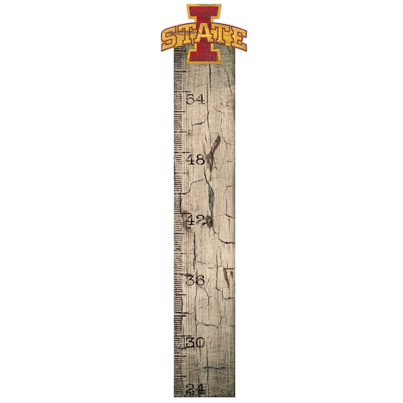 Iowa State Cyclones 6" x 36" Growth Chart Sign
