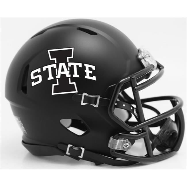 Iowa State Cyclones Satin Black Riddell NCAA Speed Mini Helmet