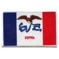 thumbnail image 1 of Iowa State Flag Patch Embroidered Iron On, 1 of 2