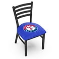 thumbnail image 1 of Texas Rangers 18" Chair with Black Wrinkle Finish, 1 of 2