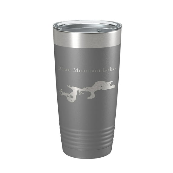 Iowa Tumbler Home State Travel Mug Insulated Laser Engraved Map Coffee Cup 20 oz Dark Gray