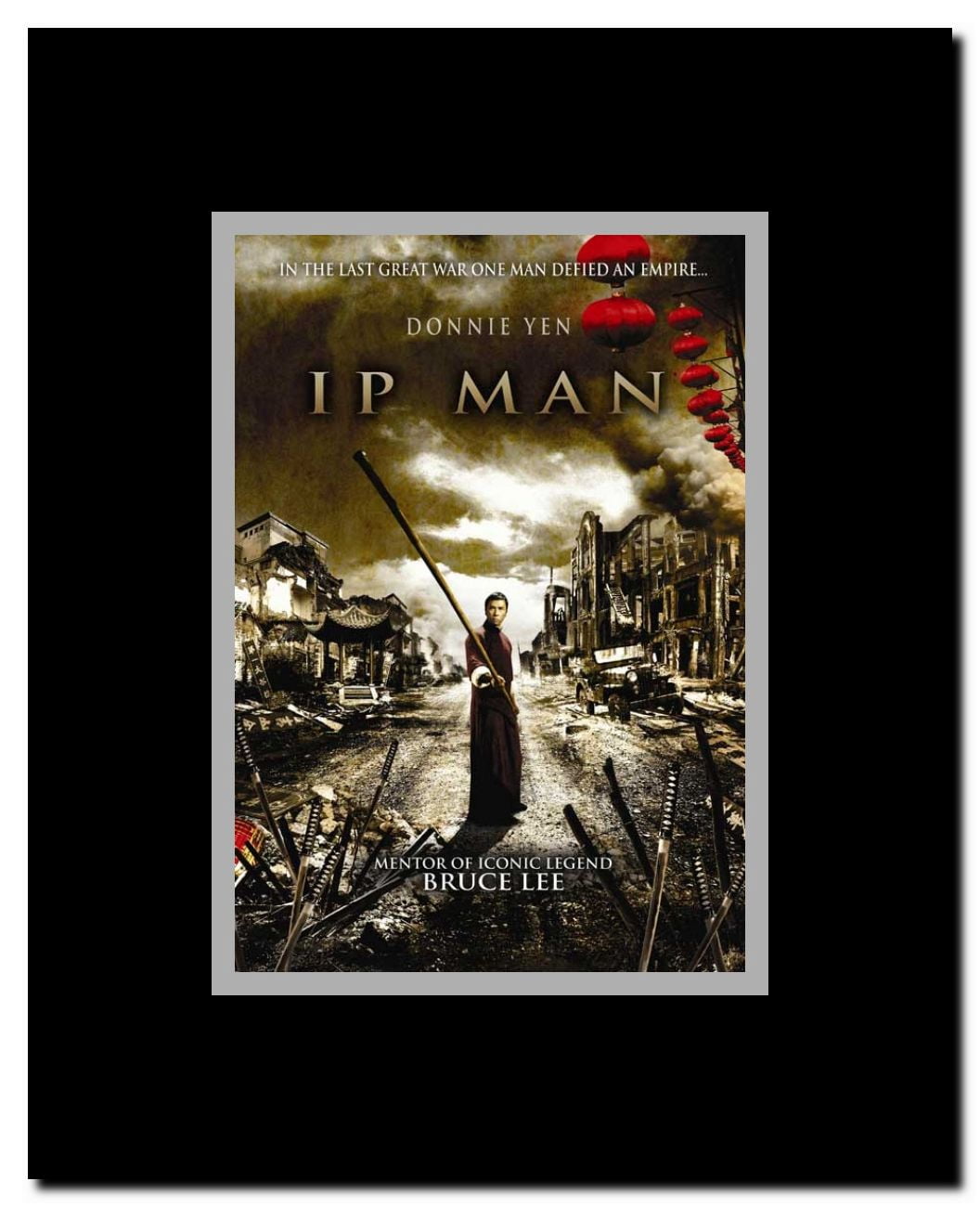 Ip Man Framed Movie Poster