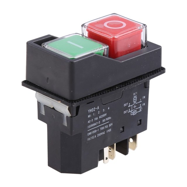 Ip55 Yh02A Ac 220V Waterproof Switch ExplosionProof