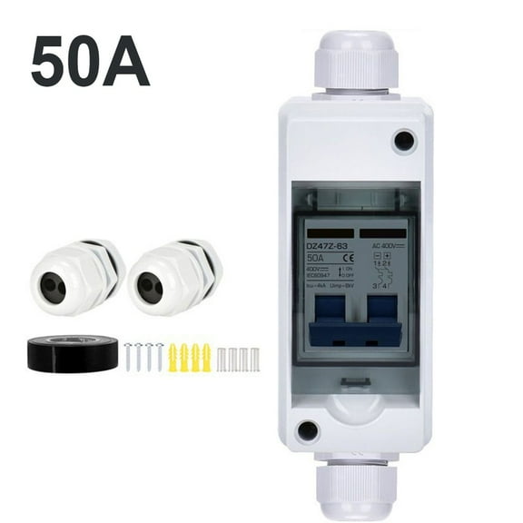 Ip65 Rated Solar Disconnect Switch With Ac400V Rating And Waterproof Box
