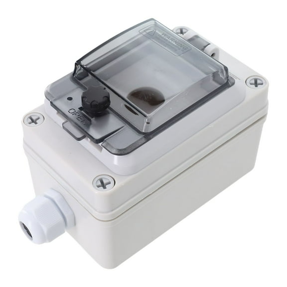 Ip66 Rated Outdoor Waterproof Control Box With Single Hole Button Enclosure And Leak Proof Switch Protection For Industrial Use