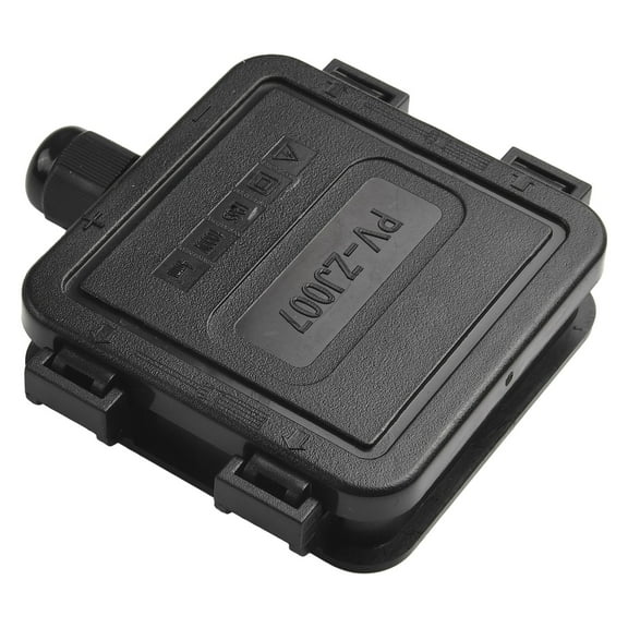 Ip67 Pv Solar Panel Single Hole Junction Box 30W Photovoltaic Solar