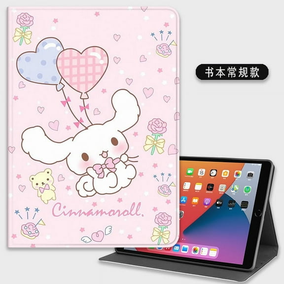 Ipad Case Sanrio Cinnamoroll Kawaii For Pro 2021 2020 11inch Mini 6 5 Case 10.2 2018 9.7 Air 2 3 4 10.5 10.9 PU Aesthetic Cover