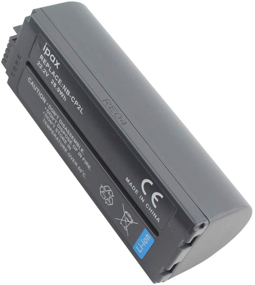 Batteria Ricambio Hisewen NB-CP2L 2000 MAh – Compatibile Canon SELPHY CP800 CP900 CP910 CP1200 CP1300 CP1500 – Protezioni Multiple E Lunga Durata