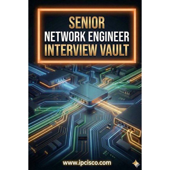 Ipcisco Interview Vault Senior Network Engineer Interview Vault: Real Technical Interview Questions & Answers for Senior-Level & CCNP/CCIE Candi, Book 2, (Paperback)