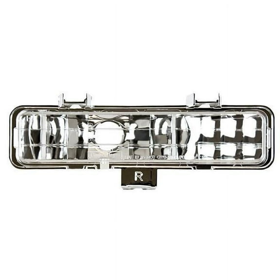 Ipcw Cwb-305C Crystal Diamond-Cut Front Bumper Light - Pair Fits select: 1982-1993 CHEVROLET S TRUCK, 1983-1994 CHEVROLET BLAZER