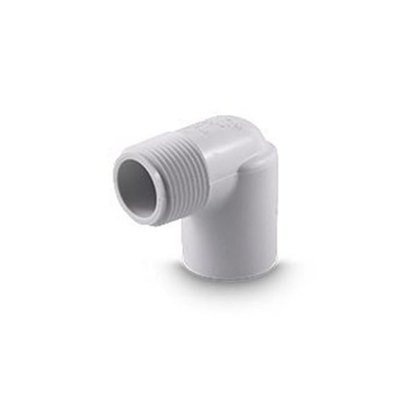 Ipex 410015 1.5 in. 90 deg Schedule 40 MPT PVC Street Elbow