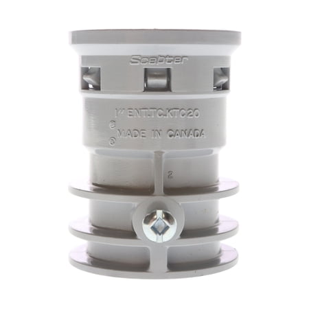 Ipex-Kwikon 089014 KTC20 Non-Metallic ENT-to-EMT Transition Coupling, 1-Inch, (50-Pack)