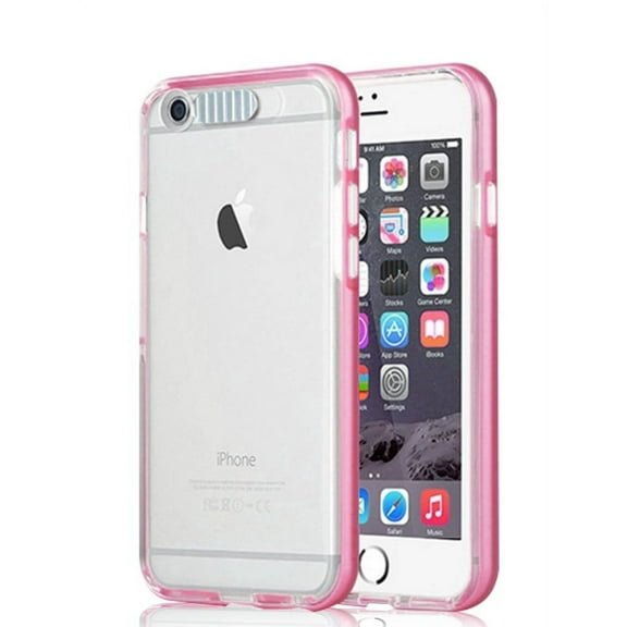 Iphone 6s Case, Gold Cherry Iphone 6s Incoming Call Flash Message Blink Hybrid Cover Case for Iphone 6s & Iphone 6 (Rose Gold)