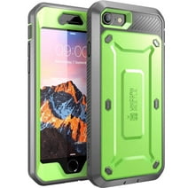 Iphone 7 Case,iPhone 8 Case, SUPCASE Full-body Rugged Holster Case with Built-in Screen Protector, Green