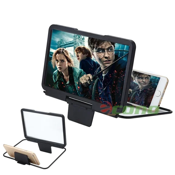 Iphone & Android Mobile Cell Phone Screen Magnifier Bracket Enlarge Stand Hd