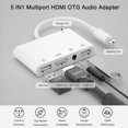 Iphone Microphone Adapter For Livestreaming, Hdmi Adapter For Iphone