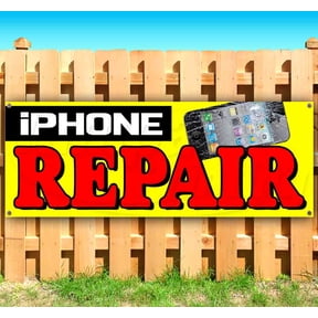 Iphone Repair 13 oz Vinyl Banner With Metal Grommets