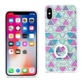 thumbnail image 1 of Iphone X Triangle Pattern Tpu Case With Rotating Ring Stand Holder, 1 of 4