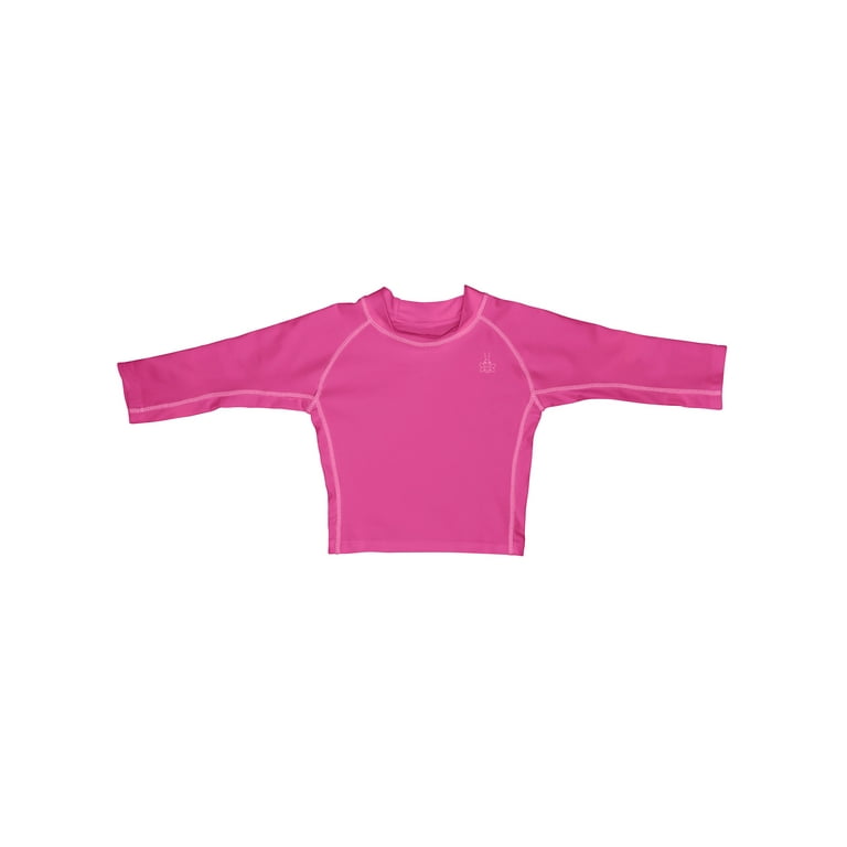 BLUE SWIM LONG-SLEEVE T-SHIRT, BABY GIRL BLUE SWIM LONG-SLEEVE T-SHIRT, BABY GIRL