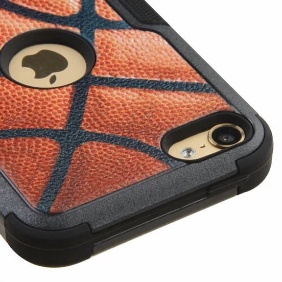 Ipod Touch 5Th 6Th 7Th Generation - Basketball Armor Hybrid Shockproof Case Skin