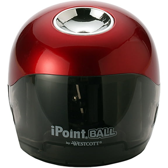 Ipoint Ball Battery Sharpener, Battery-Powered, 3 X 3.25, Red/black | Bundle of 5 Each