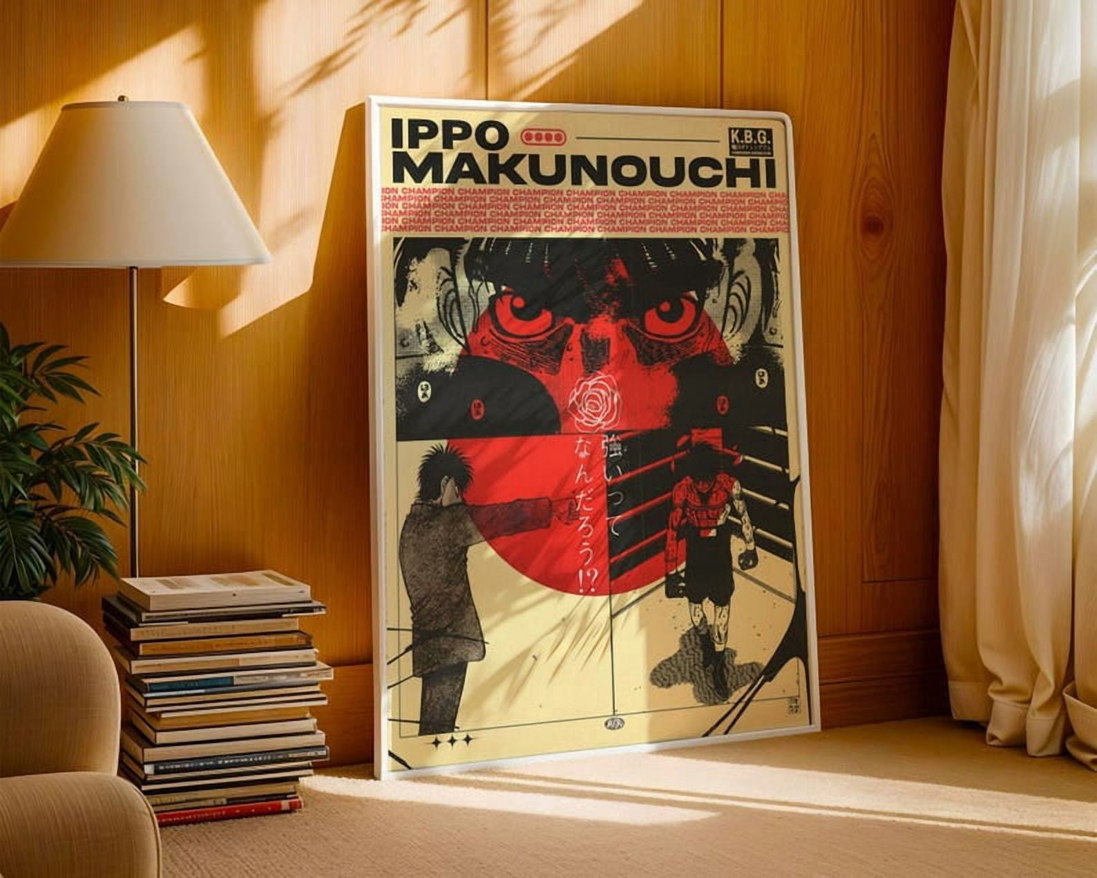 Ippo Makunouchi Boxing Manga Poster Ippo Makunouchi Wall Art Decor 12x18 UNFRAMED