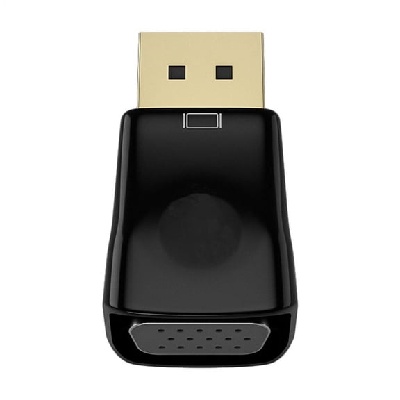 Ipretty DP To VGA Adapter Smooth Universal Stable Plug And Play Signal Converter Signal Adapter Electronic Accessories Clear Pictures for Computers TVs Laptops Projectors proficient