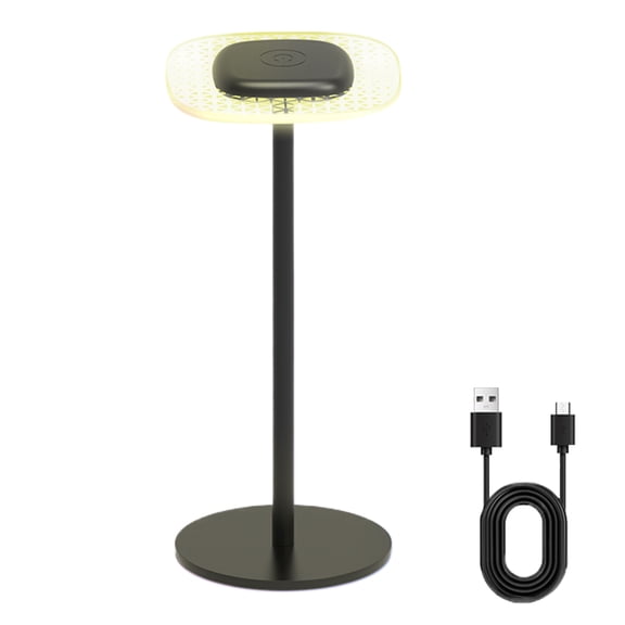 Ipretty Desk Lamp Rechargeable Modern Decorative RGB Ambient Lighting Table Lamp for Party Study Resting Sleeping Nightstand Bedside Dorm Apartment Dining Room classical