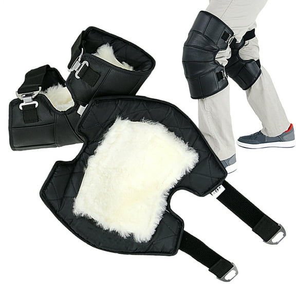 Ipretty Riding Knee Pads Adjustable Protective Gear Motorcycle Knee Pads for Skateboarding Biking Roller Skating Cycling Motorcycle Soccer decent