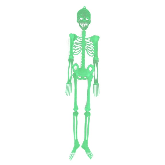 Ipretty Skeletons for Halloween 5 Ft Glow in the Dark Scary Skull Halloween Hangable Skeleton Decorations for Party Yard Garden Wall Haunted House Outdoor Graveyard Tree positive