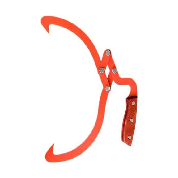 Ipretty Timber Tongs Ergonomic Long Lasting Tool Helper 20 Inch 2 Jaw Log Grapple for Forestry Branches Woods Outdoor Trucks ATVs Tractors refined