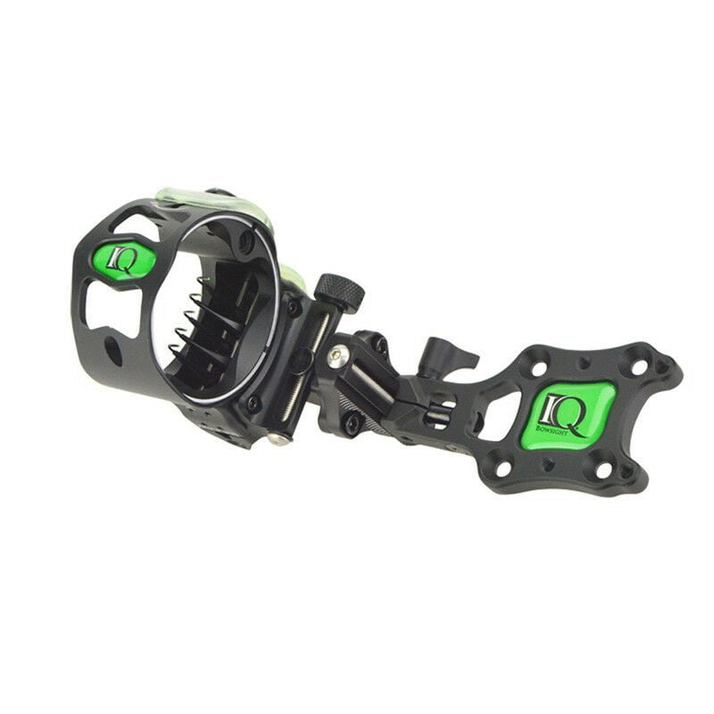 Iq Archery Bow Sight Micro 5 Pin .019In Adjustable Compound Bow Hunt